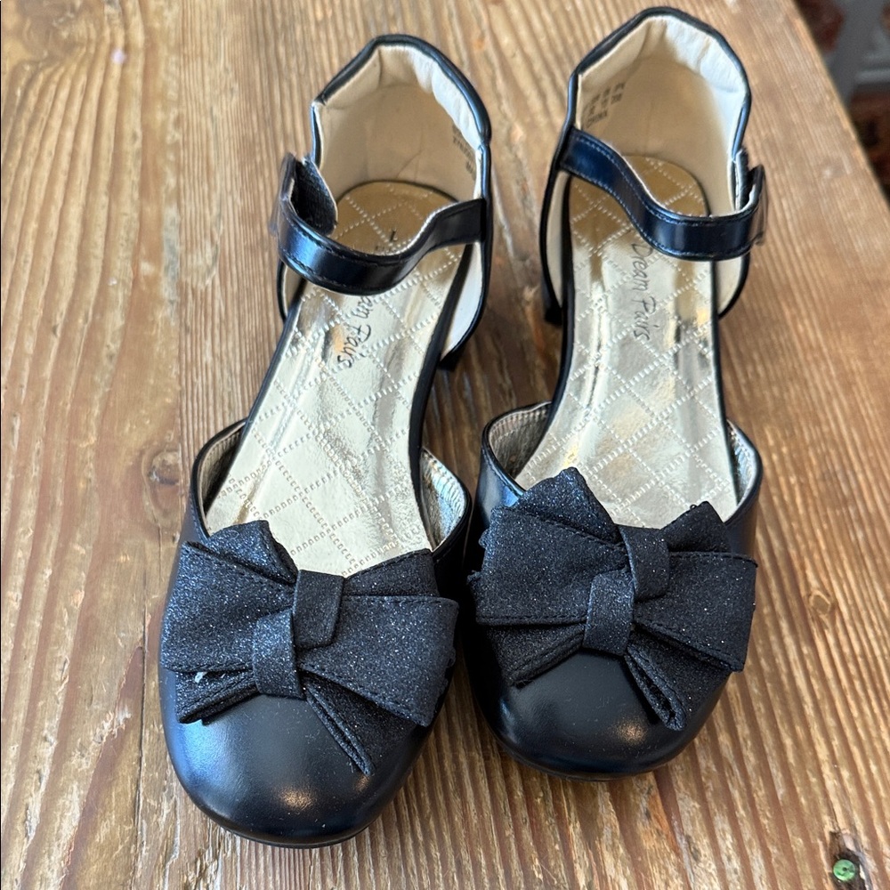 Dream Pairs Black Bow Dress Shoes